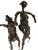 Surrealist Bronze Sculpture of a Woman and Alligator on Skates For Sale - Image 17 of 18