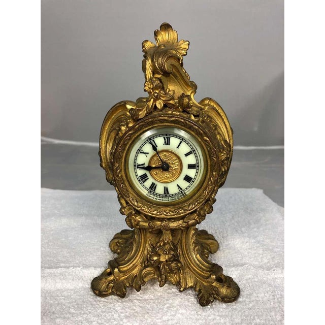 Louis XVI Style Mantel Clock, Late 19th Century For Sale - Image 9 of 13