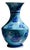 Handmade Ceramic Vase (30cm) – Ottoman Galleon Ships & Evil Eye Pattern – Nautical Iznik Art For Sale