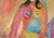 Middle of a Read - Original Abstract Expressionist on Canvas Abstract expressionist figurative composition of a nude woman...