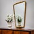 Trapezoidal Wall Mirror in the Style of Osvaldo Borsani, Probably Italy, Mid-20th Century For Sale - Image 11 of 11