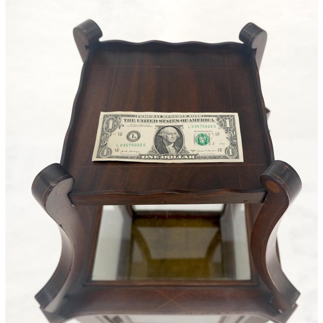 Victorian c1900s 360 Degree Center Vitrine Display Cabinet Showcase Clean! For Sale - Image 6 of 18