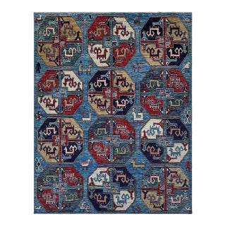 Turkmen Gul Rug 8x10 For Sale