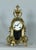 Metal Vintage Brass Mantel Clock with Franz Hermle Movement from Robert Grant, London, 1960s For Sale - Image 7 of 13