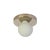 Not Yet Made - Made To Order Globe Flush Mount Polished Nickel, 3 Inch Glass Globe, by Research.Lighting, Modern, Minimal For Sale - Image 5 of 6