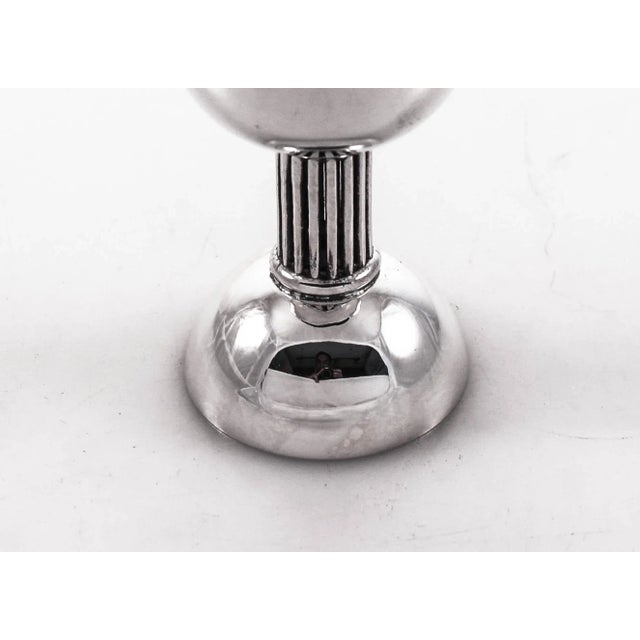 Mid-Century Modern Contemporary Sterling Wine Cup For Sale - Image 3 of 6