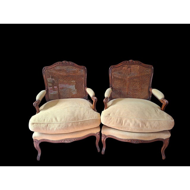Baroque-Style Armchairs with Hand-Woven Vienna Straw Backrests, Italy, 1960s, Set of 2 For Sale - Image 16 of 16