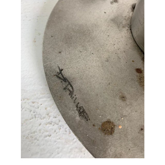 Late 20th Century "Interdimensional Antennae" D. Phillips Welded Steel Table Sculpture For Sale - Image 11 of 12