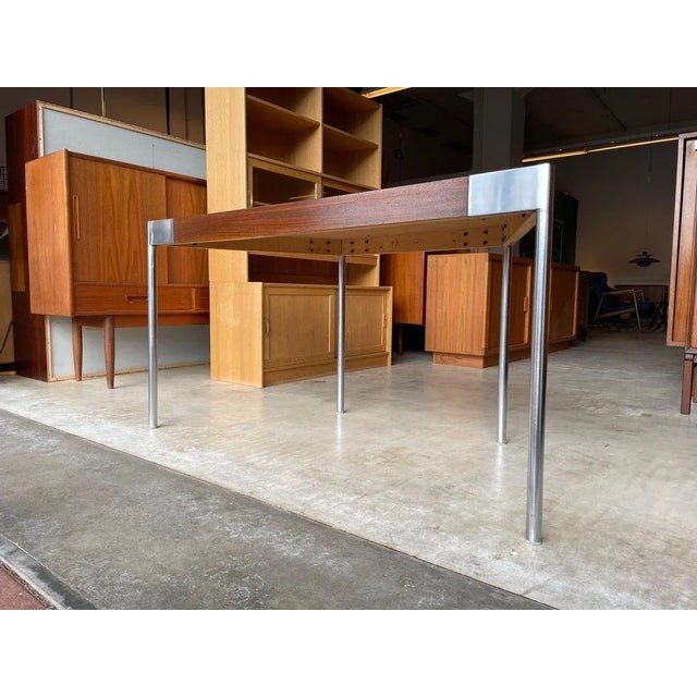 1960s Danish Rosewood Trapezoid Desk, 1960s For Sale - Image 5 of 11