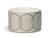 The Daisi Ottoman from Zentique is a round tufted ottoman in natural linen on an oak frame. At 30" in diameter, it...