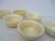 Light Yellow 1990s Banded Alabaster Bowls - Set of 6 For Sale - Image 8 of 9