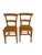 Early 20th Century Elm Wood Dining Chairs, 1890s, Set of 2 For Sale - Image 14 of 14