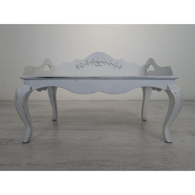 French Bleached Breakfast Tray from Cauntry Corner Saran Grace For Sale - Image 14 of 17