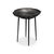 Black Industrial Accent Table For Sale - Image 8 of 12