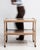 Tan French Oak Bar Cart on Casters France 1950s For Sale - Image 8 of 12
