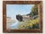 Robert, with Geese and Boat, 1930, Oil Painting For Sale - Image 10 of 13