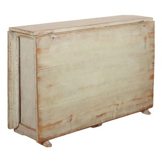 Swedish Slagbord Dining Table, 1820 For Sale