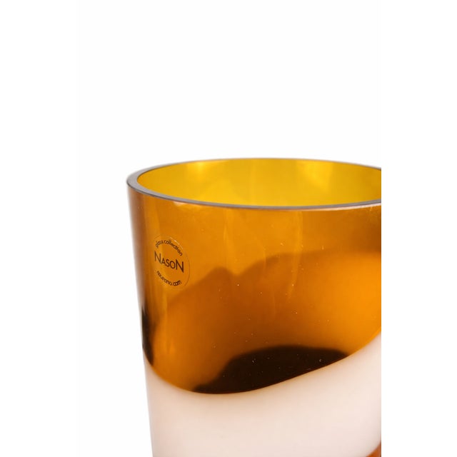 2000 - 2009 Vintage Space Age Murano Glass Mou Vase from Carlo Nason, 2000s For Sale - Image 5 of 8