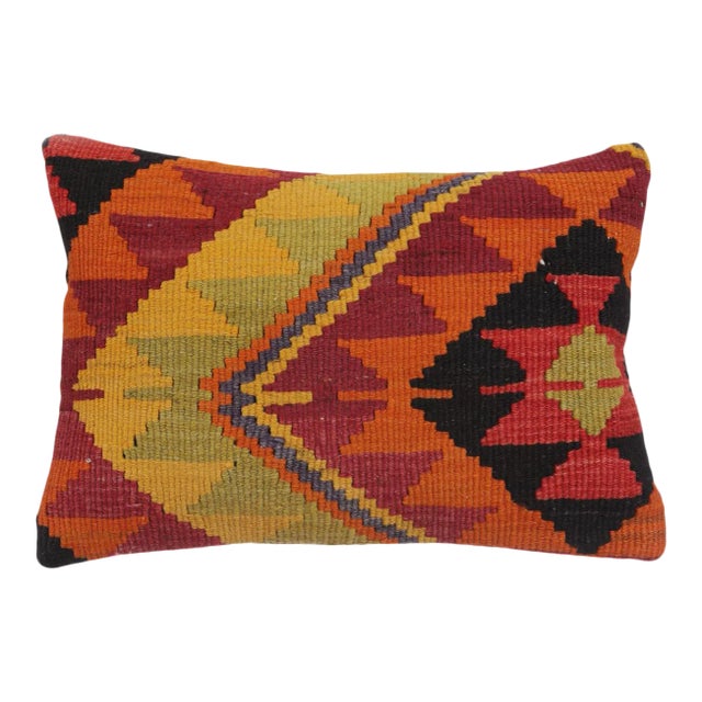 Colorful Kilim Pillow Cover For Sale