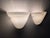 White White Crystal Wall Lights from Murano Due, Italy, 1980s, Set of 2 For Sale - Image 8 of 9