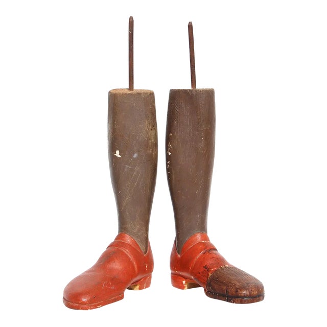 18th Century Portuguese Wooden Saint Legs For Sale