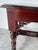 Wood Vintage Chinese Carved Solid Mahogany Console Table With Latticework Details For Sale - Image 7 of 12