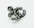 Chanel Silver CC Rocky Crystal Pendant *Marked 00 *Made in France -It is approximately 0.9" x 0.55". -In an excellent...