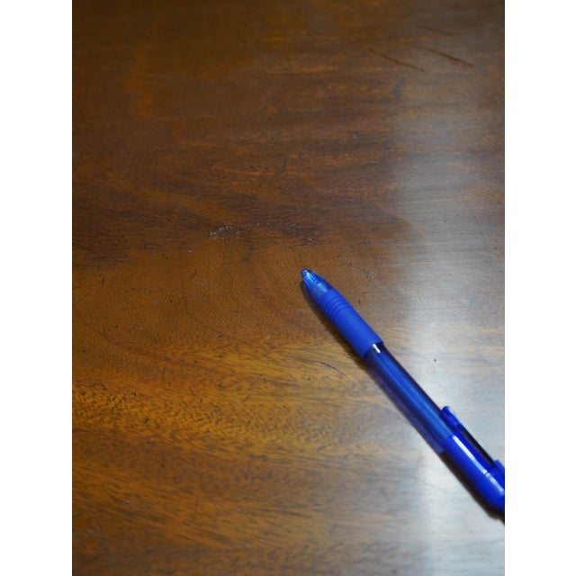 Pair French Empire Style Round Lamp Tables For Sale - Image 12 of 15