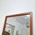 Mid-Century Modern Vintage Danish Mirror, 1950s For Sale - Image 3 of 8