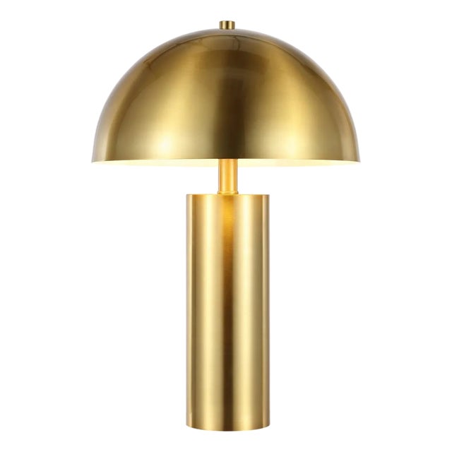 Iria Table Lamp in Gold For Sale