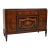 Vintage Neoclassical Marble Top Inlaid Dresser For Sale