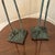 Metal Early 21st Century Bronze Artist Made Brutalist Style Bird Sculpture- a Pair For Sale - Image 7 of 10