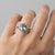 Blue Topaz Multicolor Ring in 14k Gold, Size 7.5 For Sale - Image 10 of 10