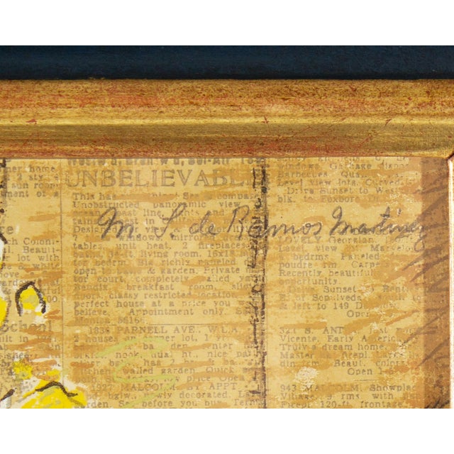 “Flores” Serigraph Print by Alfredo Ramon Martinez For Sale In Indianapolis - Image 6 of 8