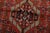 Textile Hamedan Rug 3’5” X 4’10” Red Wool Vintage Tribal Hand-Knotted Carpet For Sale - Image 7 of 11