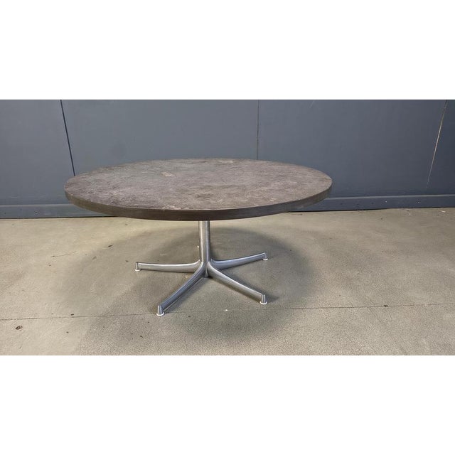 Vintage Slate Coffee Table by Walter Knoll, 1960s For Sale - Image 10 of 12