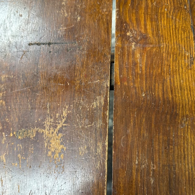 Chinese Elmwood Square Side Table, Antique For Sale - Image 11 of 12