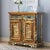 Dimensions: 48"wide X 19"deep X 45"high This farmhouse rustic style cabinet combines artistry with functionality by using...