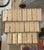 Boho Chic Mermelada Estudio for Cb2 Celina Capiz Shells Tiered Chandelier For Sale - Image 3 of 15
