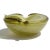 Barbini Vintage Murano Barbini Green Apple Gold Flecks Italian Art Glass Mid Century Decorative Bowl Ashtray For Sale - Image 4 of 6