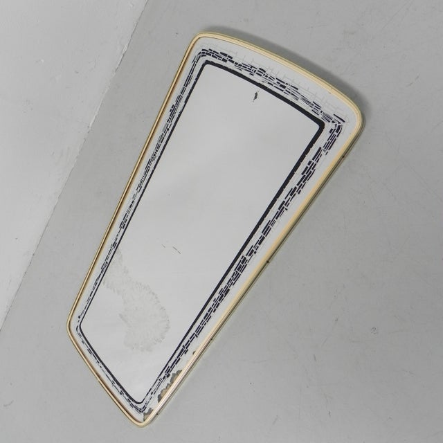 Tapered Vintage Mirror, 1960s For Sale - Image 3 of 18