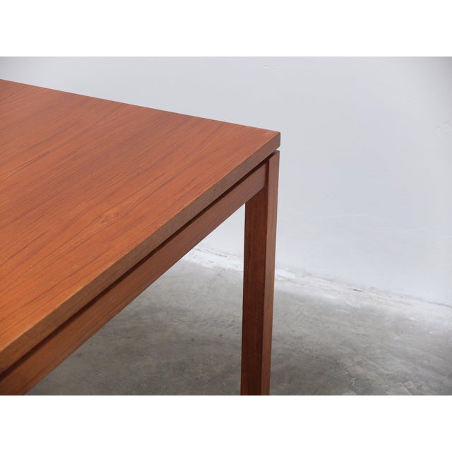 Brown Large Extendable Dining Table by Oswald Vermaercke for V-Form, 1960s For Sale - Image 8 of 18
