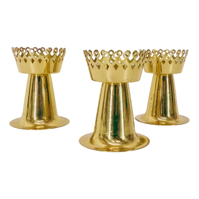 L159 Candlesticks by Hans-Agne Jakobsson, 1960s, Set of 3 For Sale