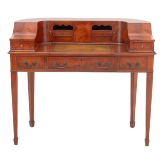 Carlton House Style Mahogany Desk For Sale