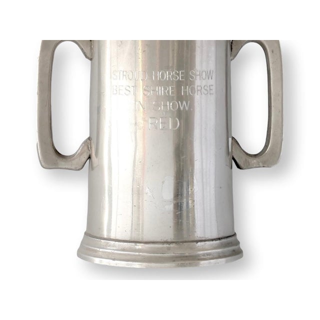 English Best in Show Best Shire Horse Trophy Tankard For Sale - Image 3 of 5