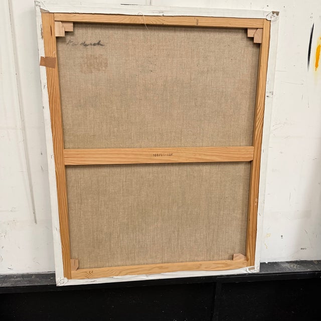 Black Kardesch, Gate B2, Oil Paint For Sale - Image 8 of 9