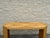 Vintage Palm Beach Pencil Reed Console With Geometric Inlaid Top in Style of McGuire For Sale - Image 4 of 12