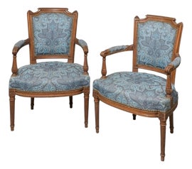Example of Louis XVI Accent Chairs
