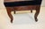 Wood 19th Century Early American Mahogany Footstool Footrest With Needlepoint For Sale - Image 7 of 7