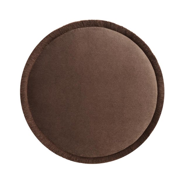IL Pouf | Tone on Tone is the pouf collection in the hues of green, brick, mustard and beige. These refined poufs...